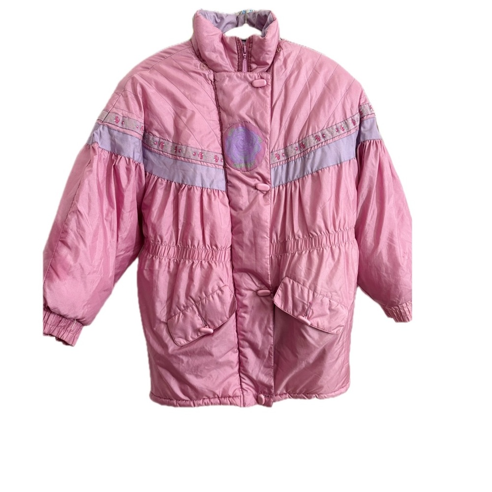 Rose Vintage Puffer Jacket